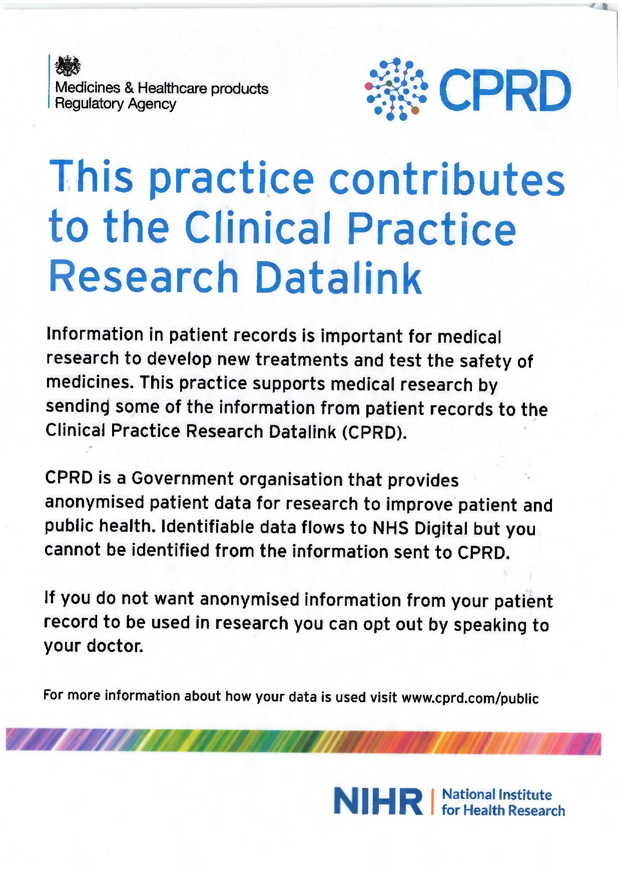 CPRD (Clinical Practice Research Datalink)